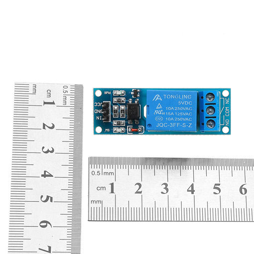 Picture of 1 Channel 5V Relay Module with Optocoupler Isolation Relay Board