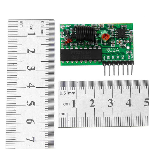 Picture of 315Mhz 433Mhz 4CH IC 2262/2272 Key 5V Wireless Remote Control Receiver Module