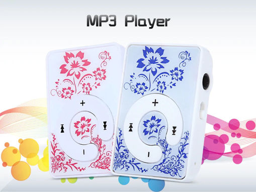 Immagine di Mini USB Clip MP3 Support 16G TF Card Long Battery Life Music Media Player
