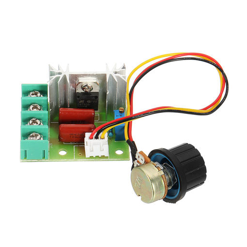 Immagine di 2000W Thyristor Governor Motor 220V Regulating Dimming Thermostat Module