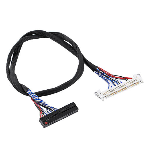 Immagine di 30P 1CH 8-bit Common 32 Inch Screen Cable Left Power Supply with Card Ground For LG LCD Driver Board