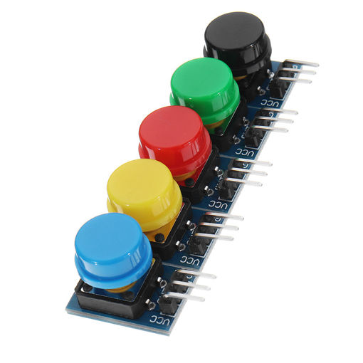 Picture of 12x12MM Big Key Module WAVGAT Push Button Switch Module With Hat High Level Output