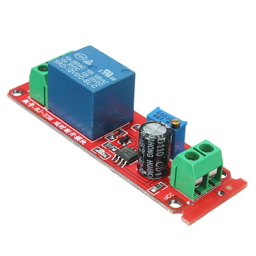 Picture of 12V NE555 Oscillator Delay Timer Switch Module Adjustable 0-10 Second