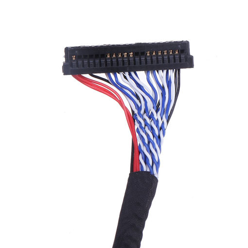 Immagine di 30P 2CH 8-bit 120HZ LVDS Screen Cable DuPont Adapter Board For LCD Driver Board