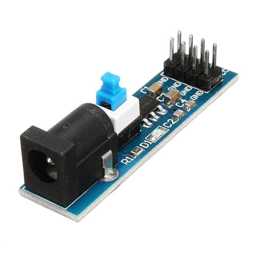 Picture of 3Pcs AMS1117 3.3V Power Supply Module With DC Socket And Switch