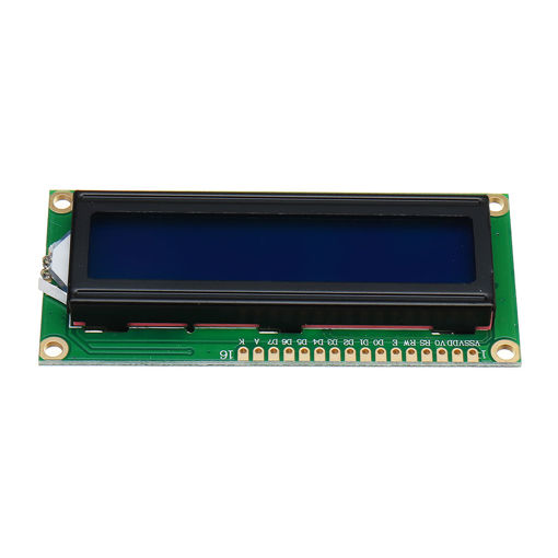 Immagine di 1Pc 1602 Character LCD Display Module Blue Backlight For Arduino