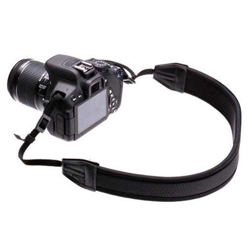 Picture of Adjusted Neoprene Strap Belt Black For Canon Nikon Sony Pentax DSLR Camera