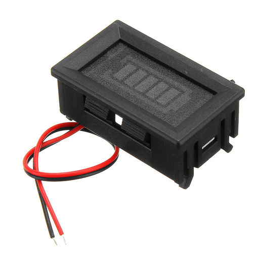 Picture of 12V Lead-acid Battery Capacity Indicator Power Measurement Instrument Tester With LED Display For Ar