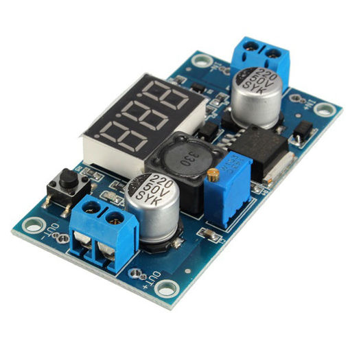 Immagine di LM2596 DC-DC Voltage Regulator Adjustable Step Down Power Supply Module With Display