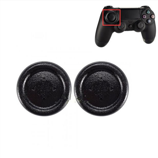 Immagine di 2Pcs Replacement Directional D-pad Mod Caps Cover for Sony PlayStation4 PS4 Game Controller Gamepad
