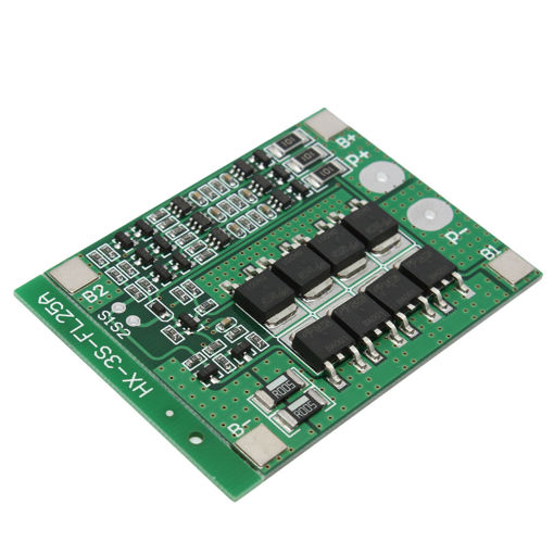 Picture of 3pcs 3S 11.1V 25A 18650 Li-ion Lithium Battery BMS Protection PCB Board With Balance Function