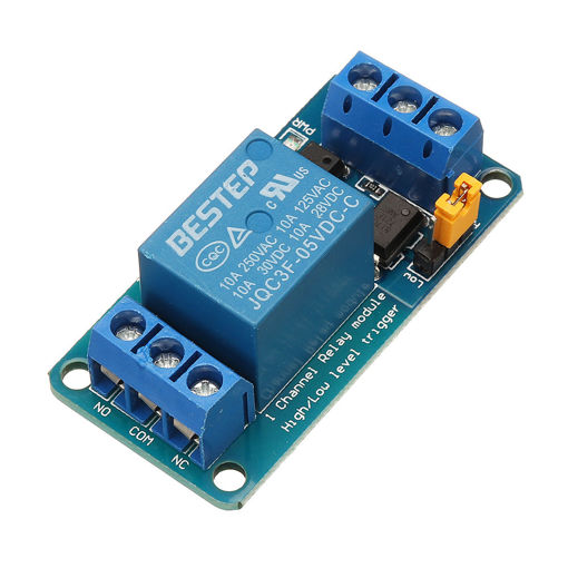 Picture of 3pcs BESTEP 1 Channel 5v Relay Module High And Low Level Trigger For Arduino