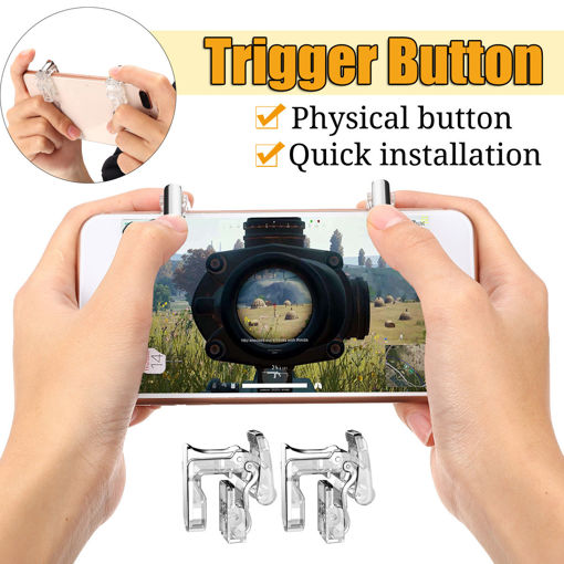 Picture of Fire Trigger Shooters Button Joystick for PUBG Mobile Game Controller Gamepad for Phone