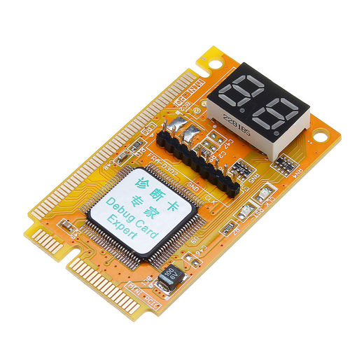 Immagine di 3 in 1 Mini PCI/PCI-E Card LPC PC Laptop Analyzer Tester Module Diagnostic Post Test Card Board