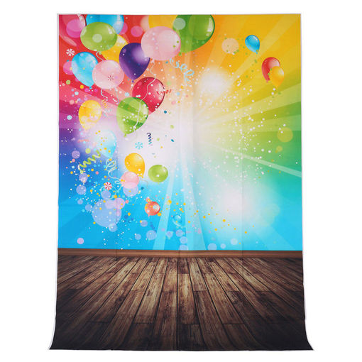 Picture of 1.5x2.1M 5x7FT Balloon Pattern Vinyl Studio Photo Photography Background Backdrop