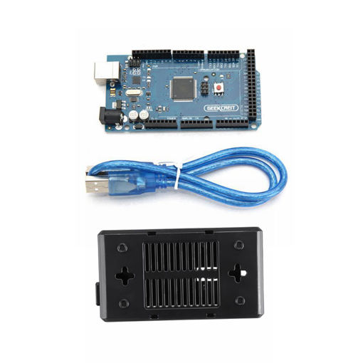Immagine di Geekcreit MEGA 2560 R3 ATmega2560 Development Board with Cable and ABS Case For Arduino