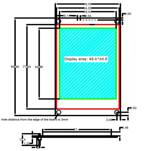 Immagine di 3.2 Inch 8Pin 240*320 TFT LCD Screen SPI Serial Display Screen Module ILI9341 For Arduino