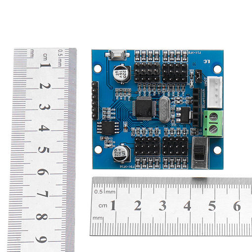 Picture of LC-LCSC-STM32 STM32 16 Steering Gear Control Board Serial Port TTL bluetooth Wireless Host Module Computer for Arduino