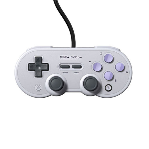 Picture of 8Bitdo SN30 Pro USB Wired Joystick Gamepad Controller for Nintendo Switch for Windows Raspberry Pi MacOS