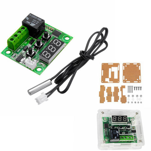 Picture of 10pcs XH-W1209 DC 12V Thermostat Temperature Control Switch Thermometer Controller Module