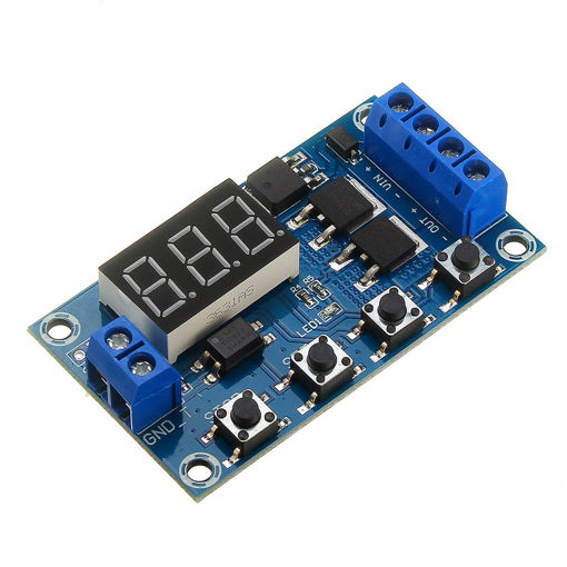 Immagine di 10pcs XY-J04 Trigger Cycle Time Delay Switch Circuit  Double MOS Tube Control Board Relay Module
