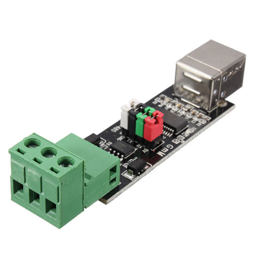 Immagine di 10Pcs Geekcreit USB To RS485 TTL Serial Converter Adapter FTDI Interface FT232RL 75176 Module