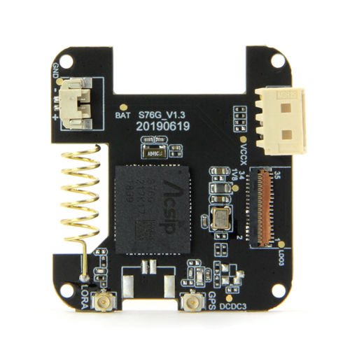 Picture of LILYGO TTGO T-Watch GPS+Lora(S76G) Bottom Programable PCB Expansion Board For Smart Box Development Module
