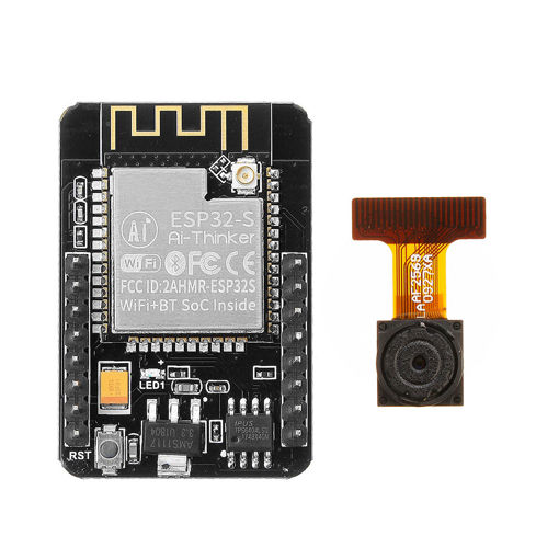 Picture of 3 Pcs Geekcreit ESP32-CAM WiFi + bluetooth Camera Module Development Board ESP32 With Camera Module OV2640