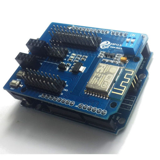 Immagine di Geekcreit UNO R3 For Arduino No USB Cable With ESP8266 WiFi Expansion Board ESP-13 Shield