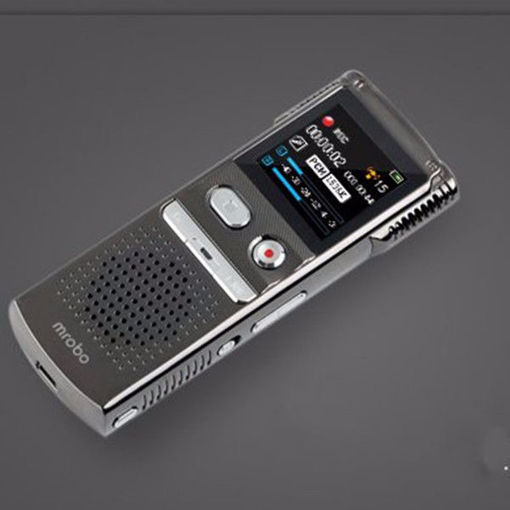 Immagine di Mrobo M98 8G Mini Digital Audio Sound Voice Recorder MP3 Player Dictaphone
