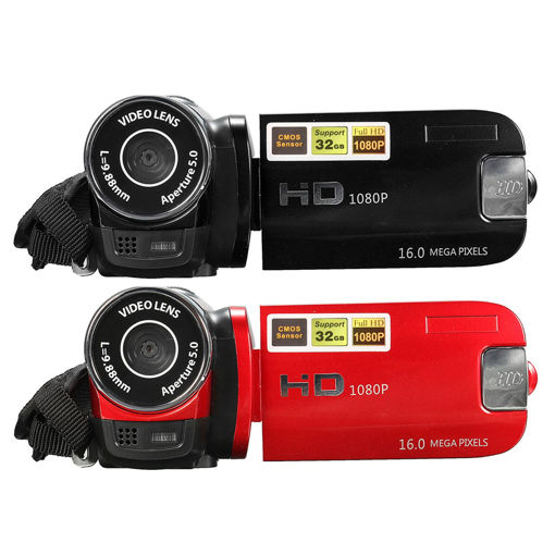 Picture of 16MP 16X Zoom 2.7 Inch HD 1080P LCD Digital Video Camera Camcorder DV Touch Screen