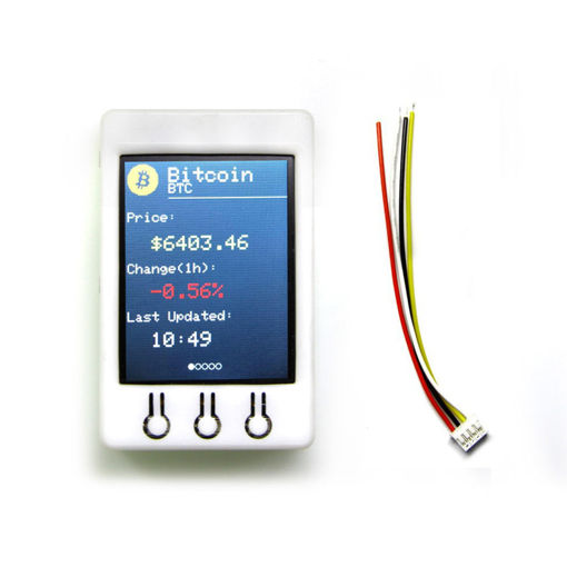 Picture of LILYGO TTGO T-Watcher BTC Ticker ESP32 For Arduino Bitcoin Price Program 4M SPI Flash Psram LCD Display Module