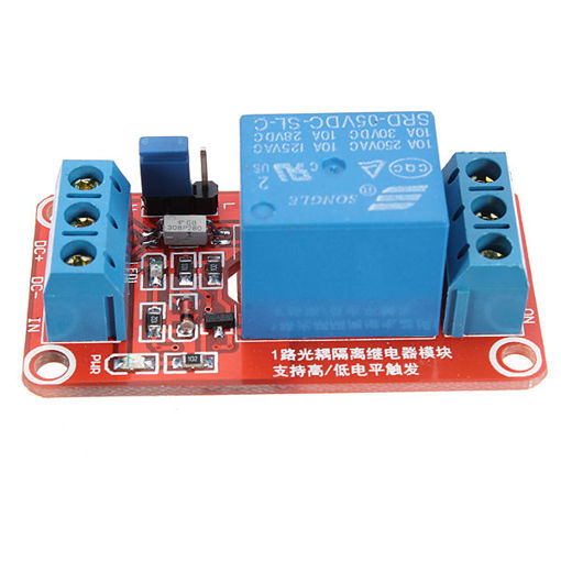 Picture of 20Pcs 5V 1 Channel Level Trigger Optocoupler Relay Module For Arduino