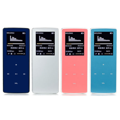 Picture of ONN W6 8GB 1.8 Inch Screen bluetooth MP3 Music Player Lossless Voice Recorder