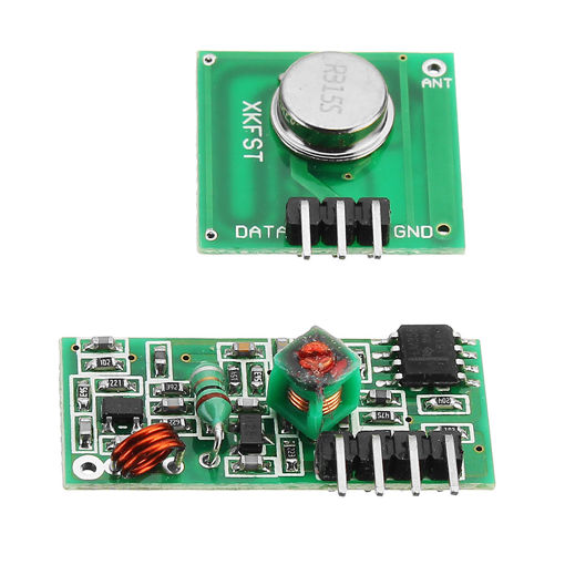 Immagine di 20Pcs 433Mhz Wireless RF Transmitter and Receiver Module Kit For Arduino MCU