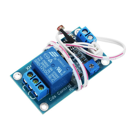 Immagine di 10pcs XD-M131 DC 12V Photosensitive Resistor Module Light Control Switch Photosensitive Relay Module