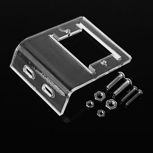 Immagine di 30pcs Transparent Acrylic Bracket Module Case For HC-SR501 IR Pyroelectric Infrared Motion Sensor
