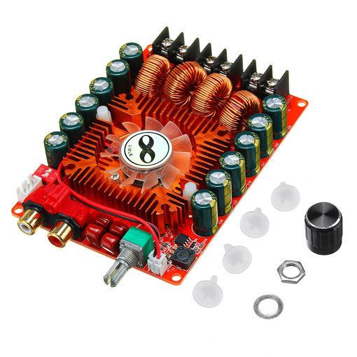 Immagine di TDA7498E Double 160W Power Amplifier Dual Channel Stereo Audio Amplifier Module Support BTL Mode
