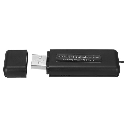 Immagine di 170-240MHz DAB/DAB+ Digital Radio Receiver USB Adapter for bluetooth Speaker