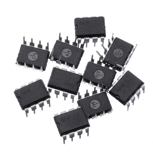Picture of 10Pcs UA741CN DIP 8 UA741 LM741 ST IC Chip Operational Amplifier