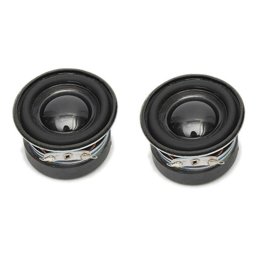 Picture of 2Pcs 4Ohm 3W 40MM Acoustic Speaker 36MM Magnetic Audio Stereo Loudspeaker