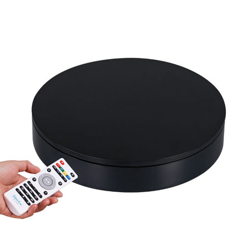 Immagine di 32cm Speed Direction 360 Degree Auto-Rotation Photography Prop 40KG Max Load Rotating Turntable Display Stand