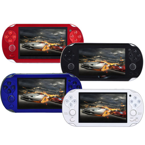 Immagine di 4.3 Inch Portable Handheld Game Console Player 300 Game Built in Video Camera