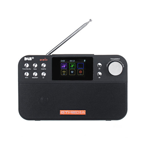 Picture of FM DAB 174.92-239.20MHz DAB+Digital Radio RDS TFT Display bluetooth 4.0 Speaker