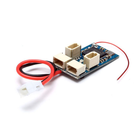 Immagine di 2.4G 4CH Micro Low Voltage DSM2 DSMX Compatible Receiver Built-in Brushed ESC