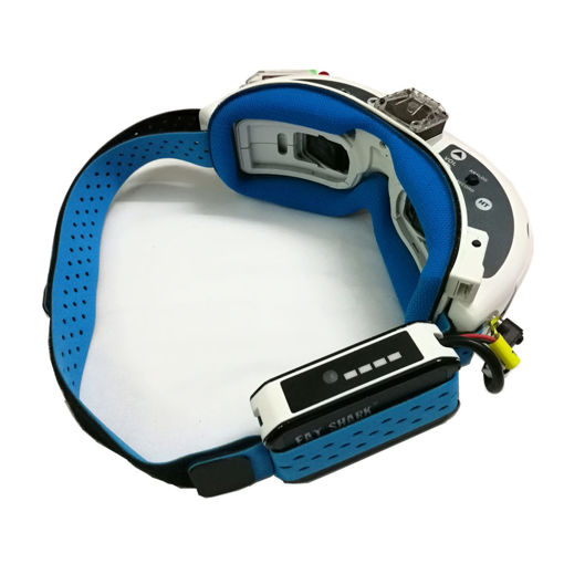 Immagine di URUVA Fatshark FPV Goggles Head Strap With Faceplate Sponge Magic Sticking Tape For FPV RC Drone