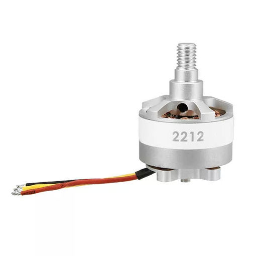 Immagine di 4PCS 2212 800KV 2-4S Brushless Motor Silver CW CCW For 350 380 400 RC Drone FPV Racing