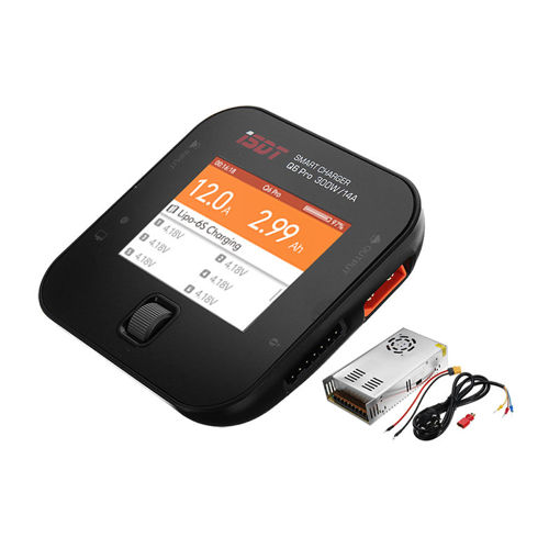 Picture of ISDT Q6 Pro BattGo 300W 14A Pocket Lipo Battery Balance Charger With 12V 25A 300W Power Supply