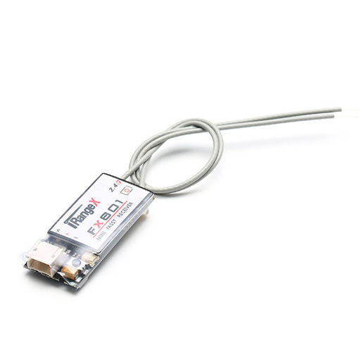 Picture of iRangeX FX801 FASST S.BUS CPPM Dual Antenna Compatible Mini Receiver for Futaba