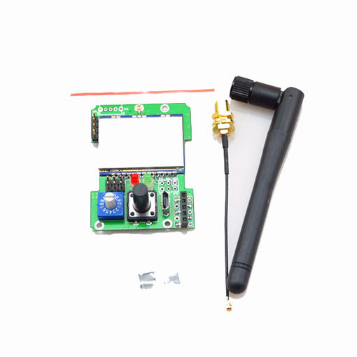 Picture of 2.4G CC2500 NRF24L01 A7105 CTRF6936 4-IN-1 Multi-protocol STM32 TX Module With Antenna
